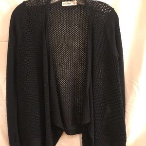 Black Abercrombie KIDS cardigan